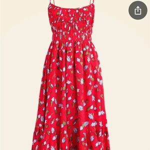 NWT J. Crew Tiered Daisy Maxi Dress